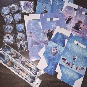 Disneh Frozen Themed Birthday Party Favors Set